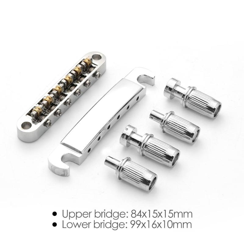 Electric Guitar Bridge Roller Saddle Locking Bridge for Guitar Accessory-ebowsos