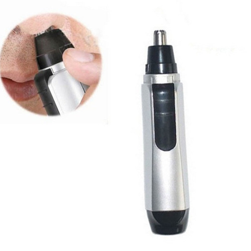 Electric Nose Hair Trimmer Nose Clipper Battery Powered Razor Ear Hair Removal Face Care Shaving hair clipper eyebrow trimer - ebowsos