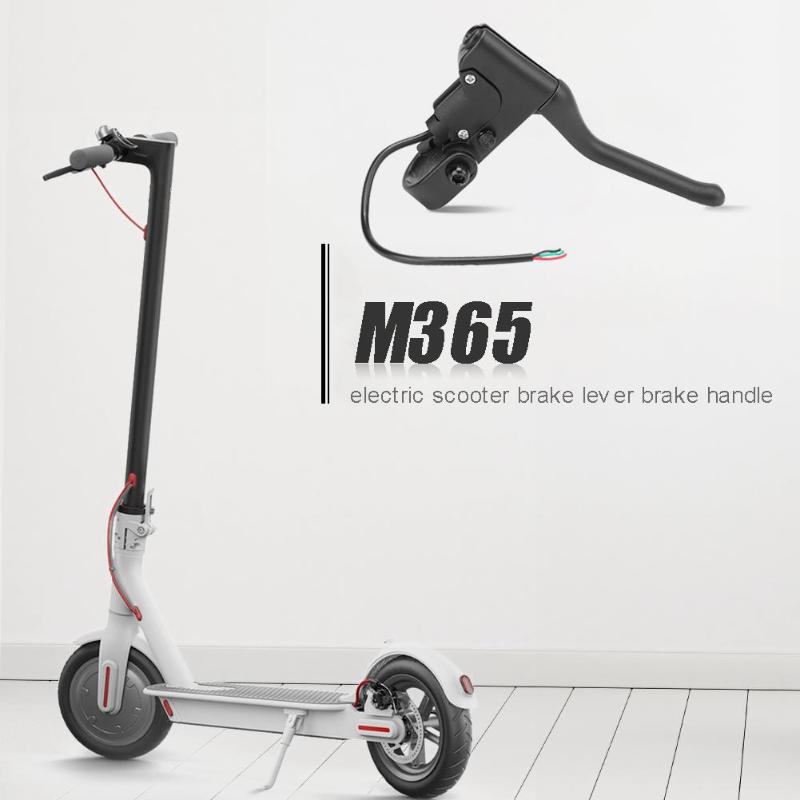 Electric Scooter Brake Handle with Line for M365 PRO Aluminum Alloy Brake Lever Skateboard Accessories-ebowsos