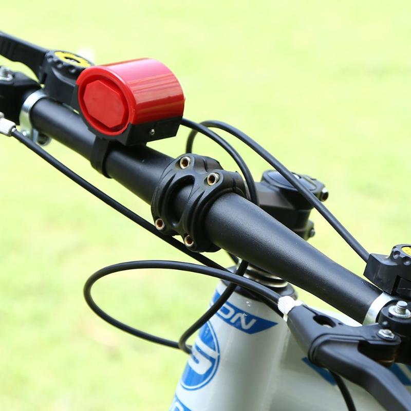 Electronic Bicycle Bell Ultra-Loud Bike MTB Road Bicycle Plastic Electronic Bell Loud Horn Cycling Siren Bicycle Accessories-ebowsos