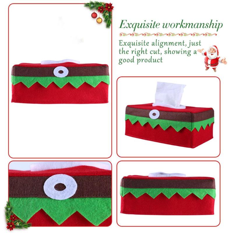 Elves Innovative Restaurant Supplies Christmas Tissue Box Napkin HolderX1 - ebowsos