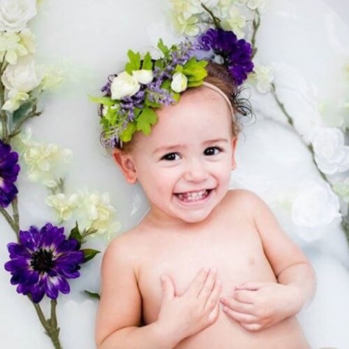 New Kids Girl Baby Toddler Infant Flower Headband Hair Band Headwear Accessories - ebowsos