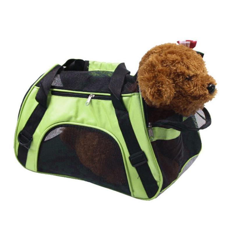 Environmental Protection Oxford Smoothness Soft Pet Bag Portable Dog Cat Carrier Bags Breathable Puppy Handbag Outdoor - ebowsos