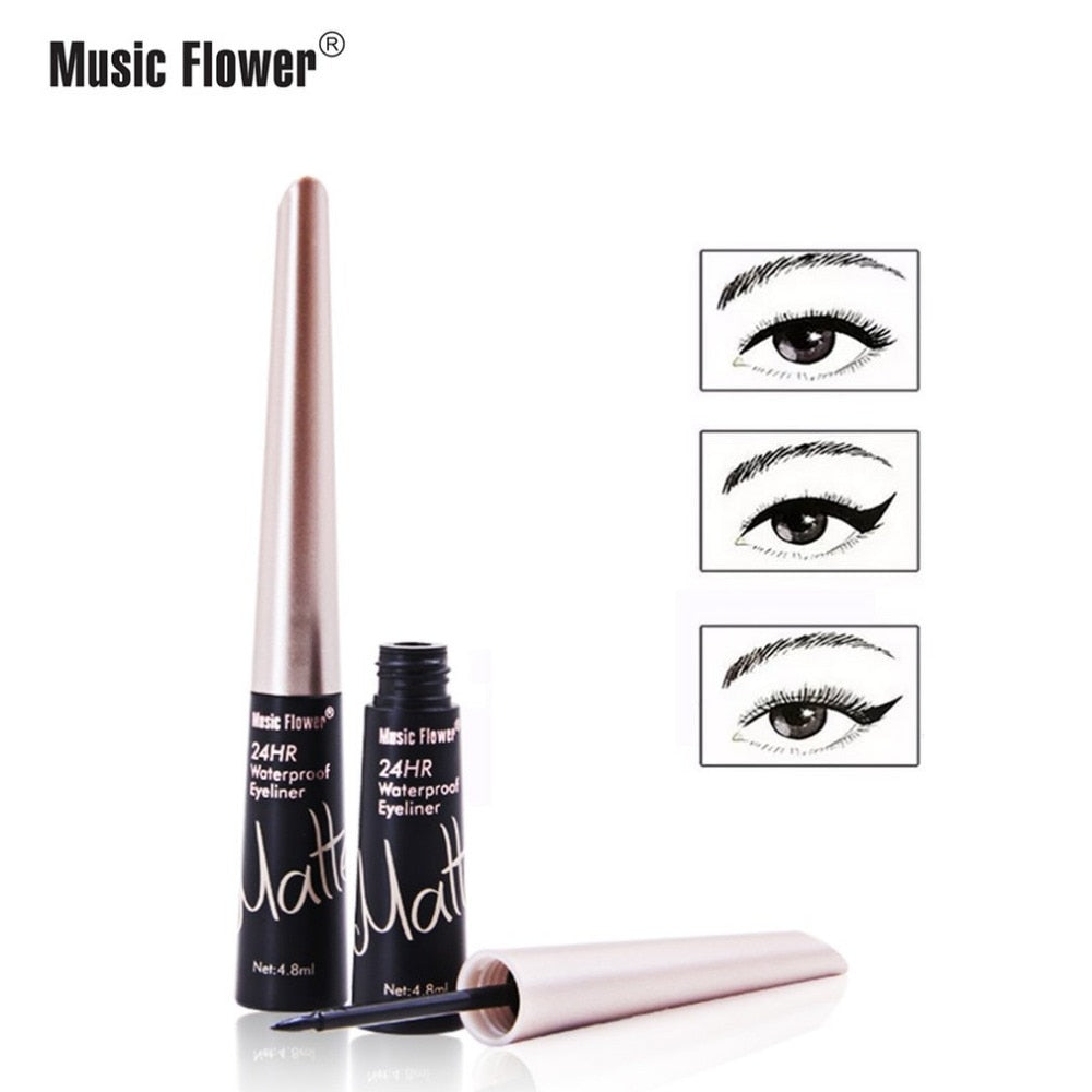 Eyeliner Makeup Liquid Pen Waterproof Long Lasting Professional Women Ladies pencils Cosmetic Beauty Make up Tool eye liners - ebowsos