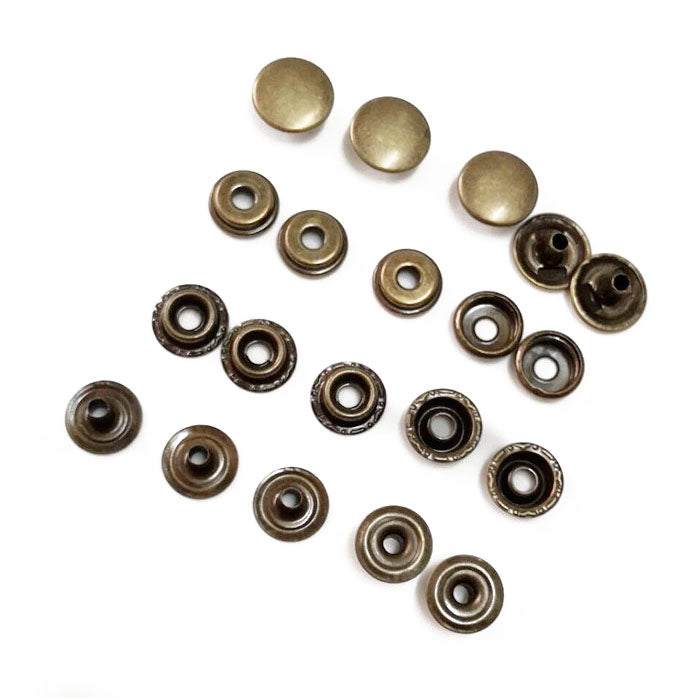 100 PCS Leather Button DIY Leather Button -15mm - ebowsos