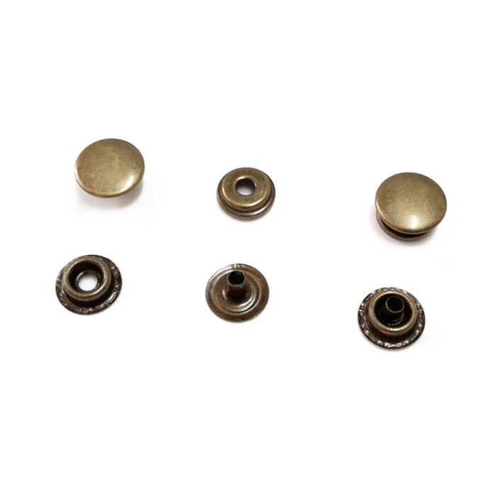 100 PCS Leather Button DIY Leather Button -15mm - ebowsos