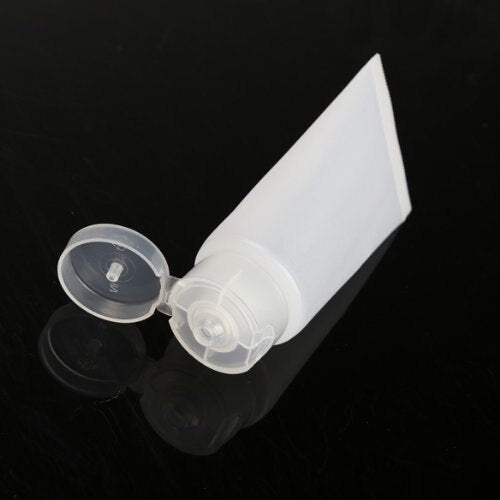 10PCS Dull Polish Empty Cosmetic Soft Tube Travel Makeup Container (50ML (10.5*5.2*2.8cm)) - ebowsos