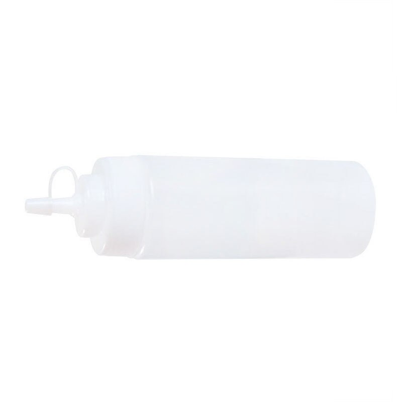 24oz Plastic Squeeze Sauce bottle Dispenser Cap Condiment Oil Ketchup 1Pc-white - ebowsos