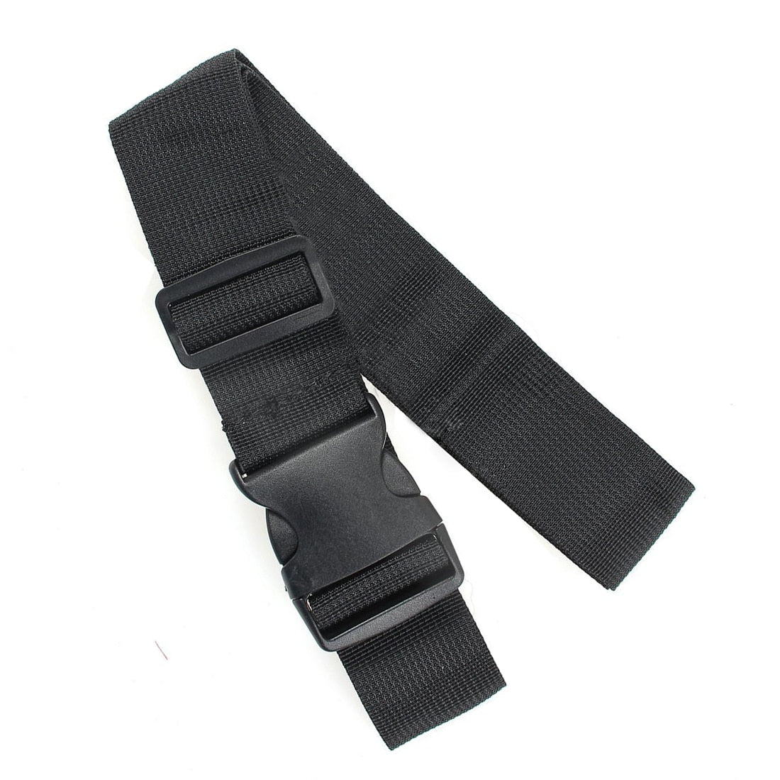 2X Adjustable Suitcase Luggage Straps Travel Baggage Belt Buckle Tie Down Lock black - ebowsos