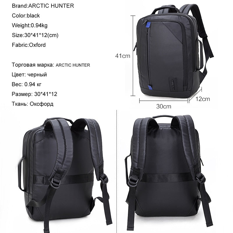 Arctic Hunter New Men'S Waterproof Oxford Cloth Travel Backpack Oxford Cloth Wear Backpack - ebowsos