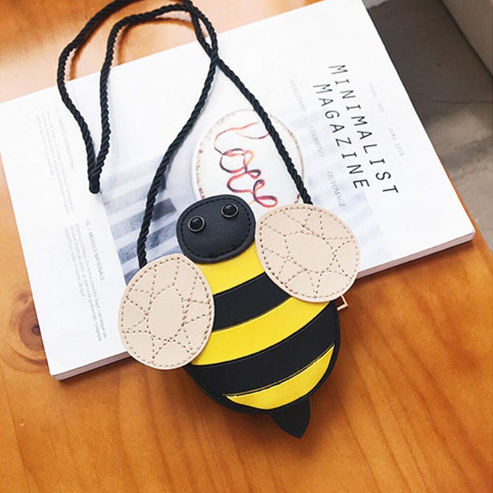 Bee Cute Children'S Shoulder Bag Personality Wild Purse Mini Accessories Bag - ebowsos
