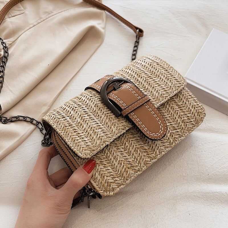 Chain Women Shoulder Bags Shoelace Girls Summer Bag Female 2019 New Fashion Small Women Messenger Bags For Ladies - ebowsos