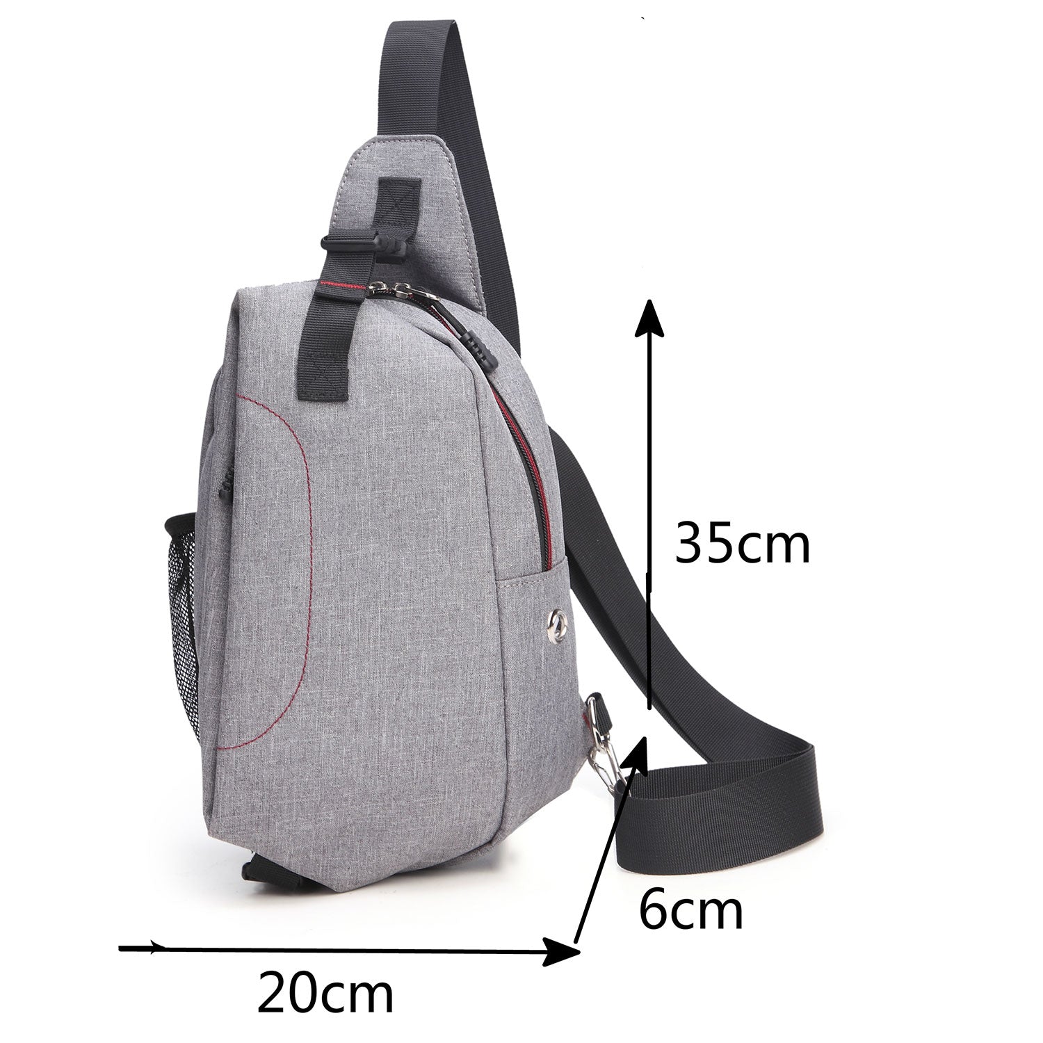 Chest Bag Men's School Bag For Teenagers Men Outdoor Travel Bags Large Capacity Shoulder Crossbody Bag - ebowsos