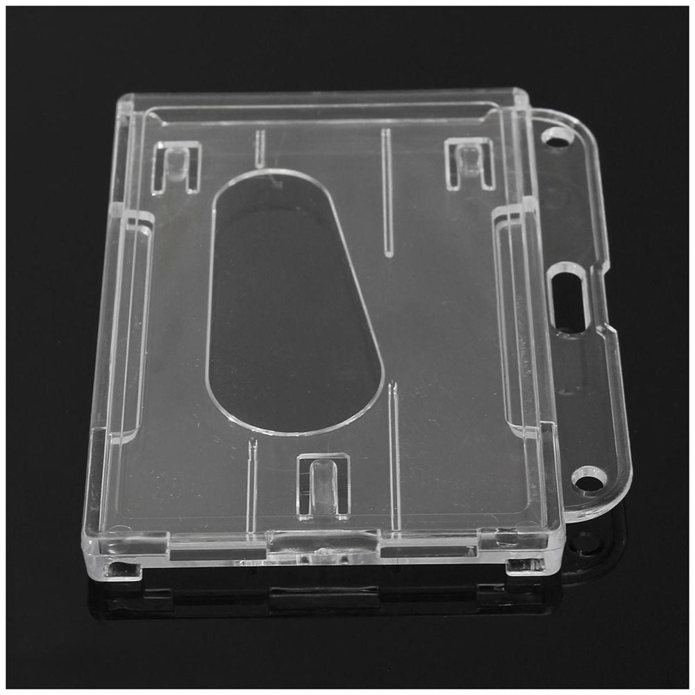 Clear Horizontal Badge Buddy Enclosed Double Dual ID Card Pass Holders Pack Quantity:2 Pcs - ebowsos