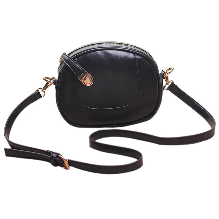 Europe Style Fashion Vintage women leather handbag small mini bag women shoulder bag crossbody clutch bag - ebowsos