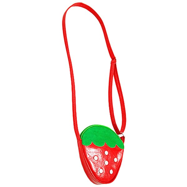 Fashion Child Princess Kids Crossbody Messenger Shoulder Bag Girls Purse, Strawberry - ebowsos