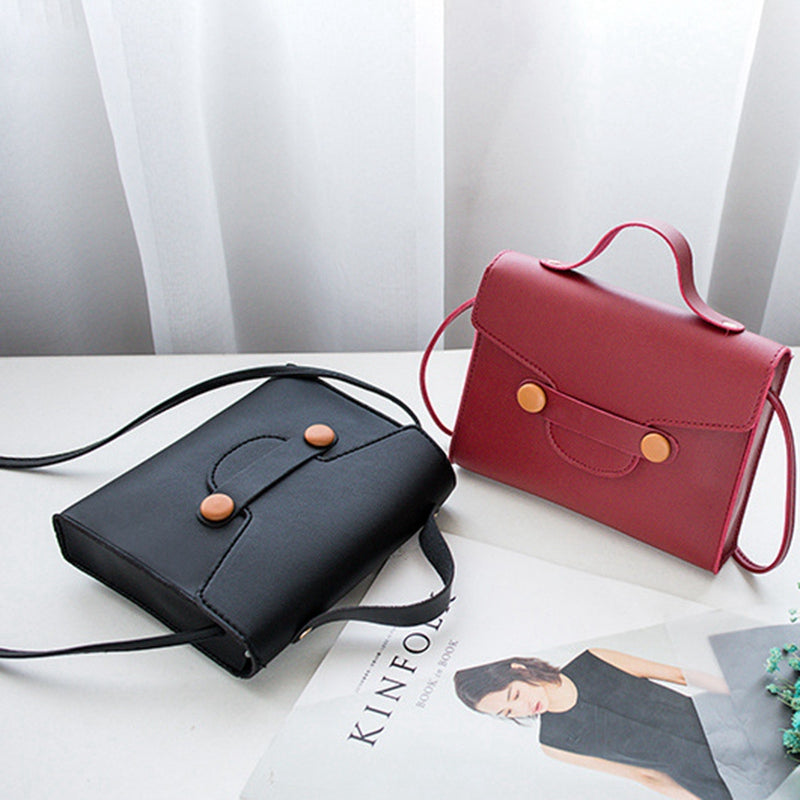 Fashion Cute Mini Square Bag Trend Single Shoulder Diagonal Small Bag Mobile Phone Bag - ebowsos