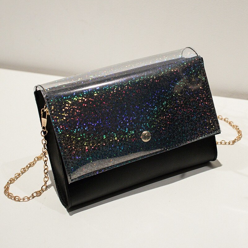 Fashion Girl Flash Bag Sequin Shoulder Bag Casual Female handbags Bag - ebowsos