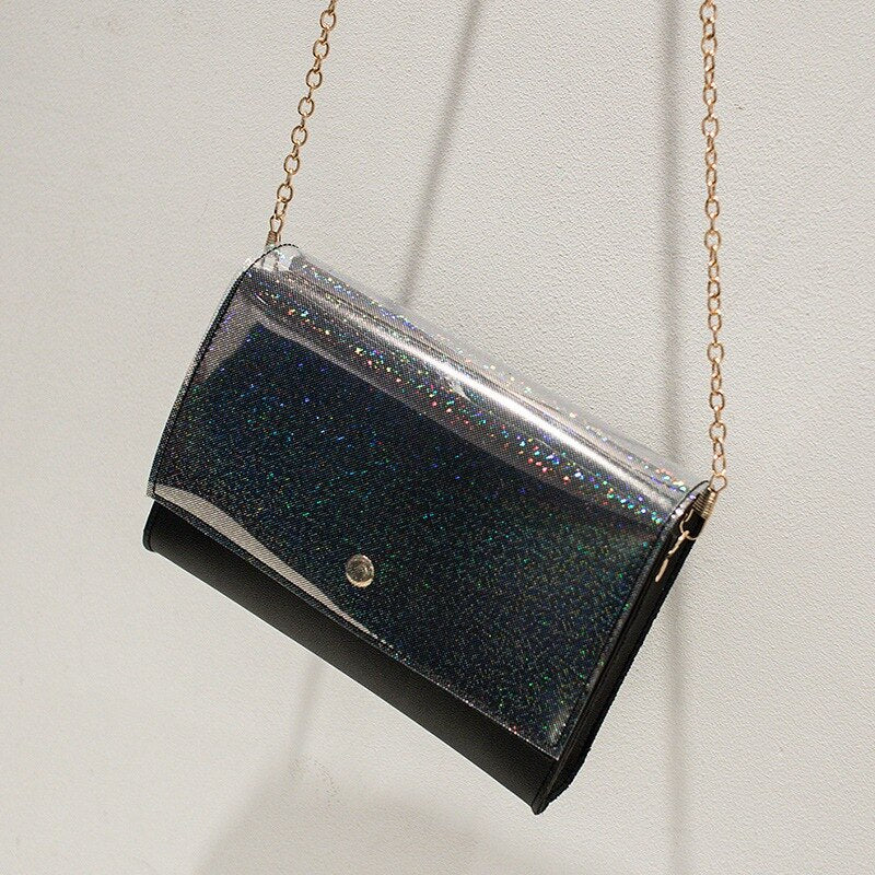 Fashion Girl Flash Bag Sequin Shoulder Bag Casual Female handbags Bag - ebowsos