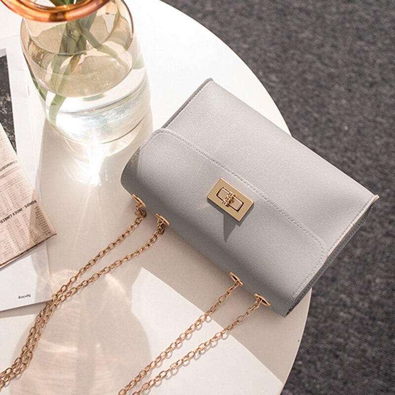 Fashion Simple Small Square Bag Mobile Phone Messenger Bag - ebowsos