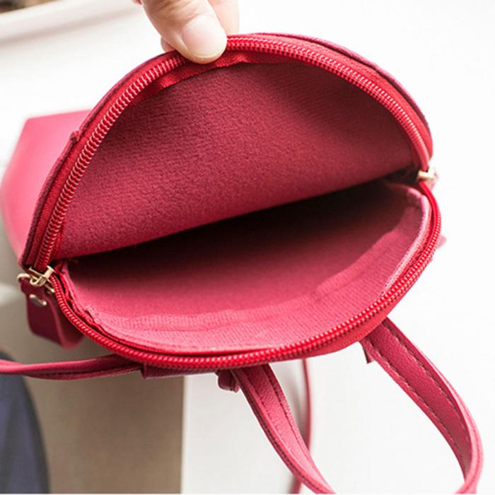 Fashion Small Shell Candy-colored Sweet Lady Coin Purse Shoulder Messenger Bag LBY - ebowsos
