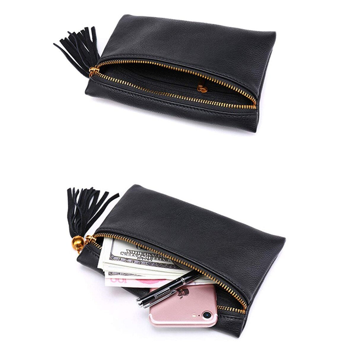 Fashion Solid Fanny Bag Black Female Adjusted Belt Bag Ladies Casual Waist Pack - ebowsos