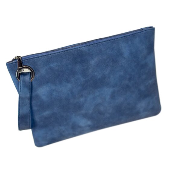 Fashion Solid Women's Clutch Bag Leather Bag Women Envelope Bag Clutch Evening Bag Female Clutches Handbag #1 - ebowsos