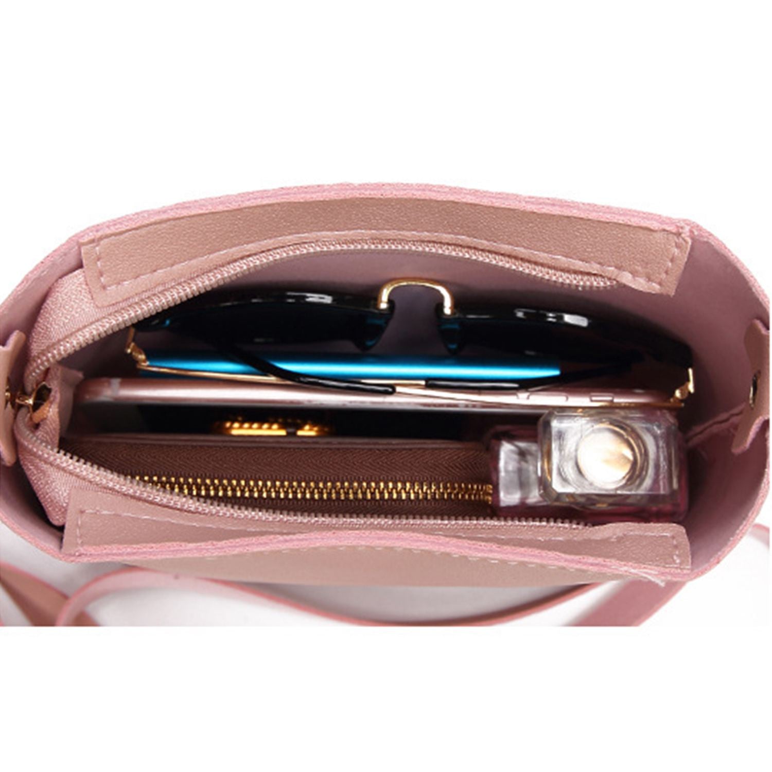 Fashion Women Solid zipper Shoulder Bag Crossbody Bag Messenger Phone Coin Bag Small korean Style - ebowsos