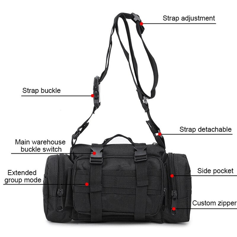 Hiking Bag Travel Bag  Waterproof Bags Outdoor Camping Hiking Pouch Bag - ebowsos