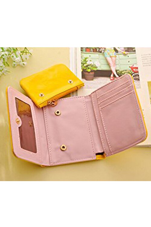 Hot Cute Women Girl Purse Crown Wallet Bag PU Leather Clutch Bag - ebowsos