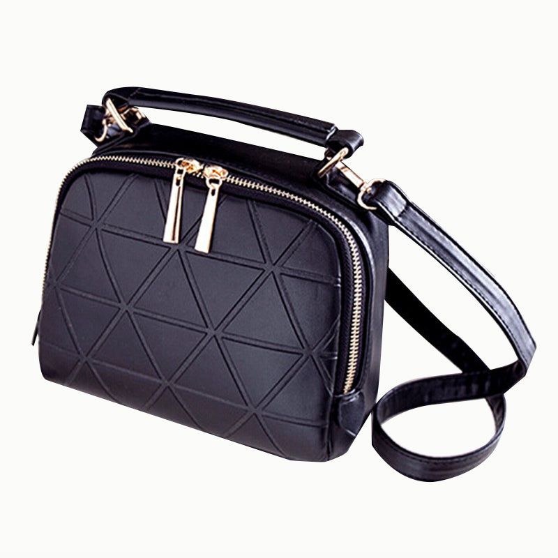 Hot New Fashion Women Solid PU Leather Handbag High Quality Chain Shoulder Lady Messenger Bag Candy Color Cross body Bags - ebowsos