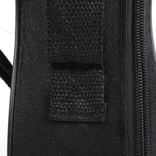 Hot StyleUkulele Soft Shoulder Back Carry Bag With Straps Black For Gift - ebowsos