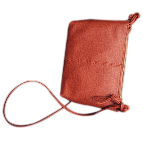 Hot fashion casual shoulder bag cross-body bag small vintage women's handbag pu leather women messenger bags - ebowsos