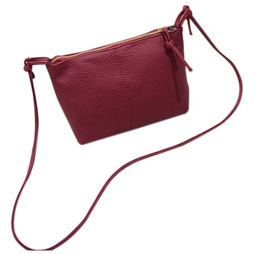 Hot fashion casual shoulder bag cross-body bag small vintage women's handbag pu leather women messenger bags - ebowsos