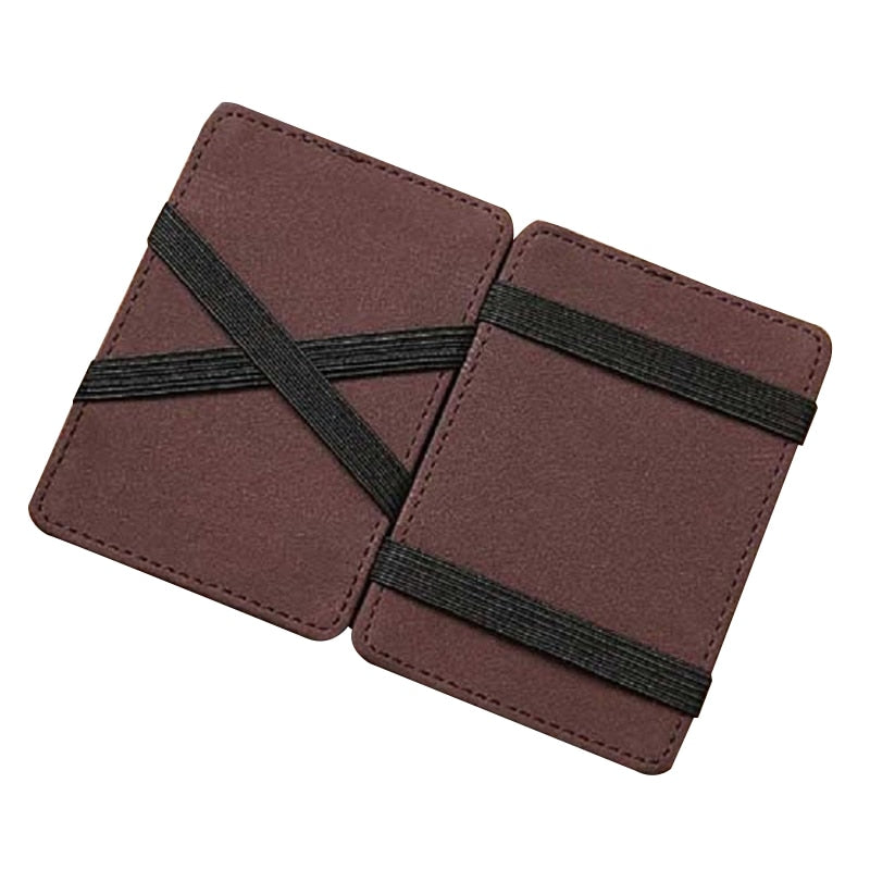 Jinbaolai Mini Magic Neutral Bifold Wallet of the bag wallet card support luxury leather - ebowsos