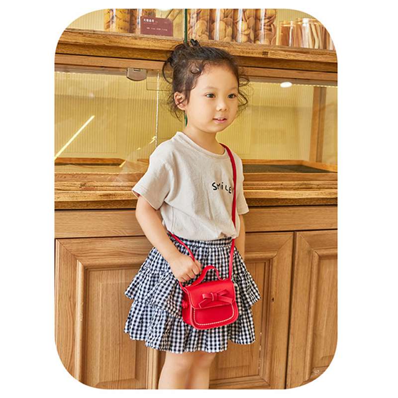 Kids Purse Wallets For Children Cute PU Leather Fashion Solid Kids Bag Coin Pouch Baby Wallet Money Holder Kid Gift - ebowsos