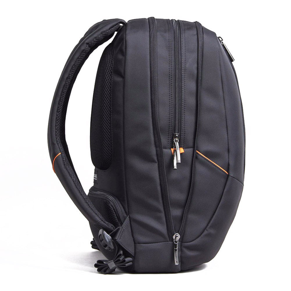 Kingsons Black Laptop Backpack Man Daily Business Travel Bag School Bags 15.6 inch Bagpack - ebowsos