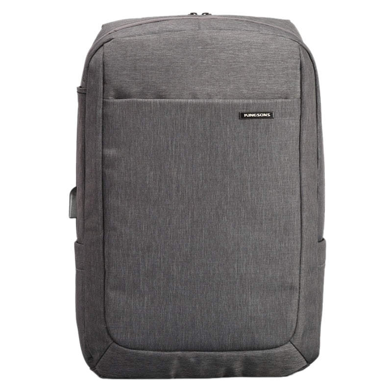 Kingsons Shockproof Air Cell Cushioning Bag Laptop Tablet Backpack Men Overnighter Waterproof Anti-theft Backpack - ebowsos