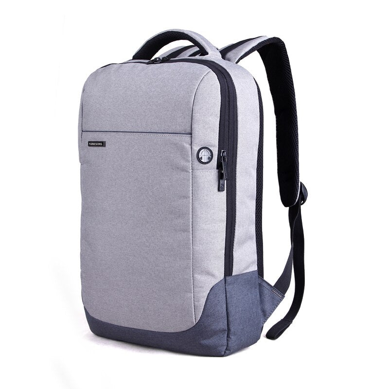 Kingsons Waterproof Laptop Computer Backpack 15.6 inch Student Preppy Bag Backpack Men Women School Bags for Teenage Boys - ebowsos
