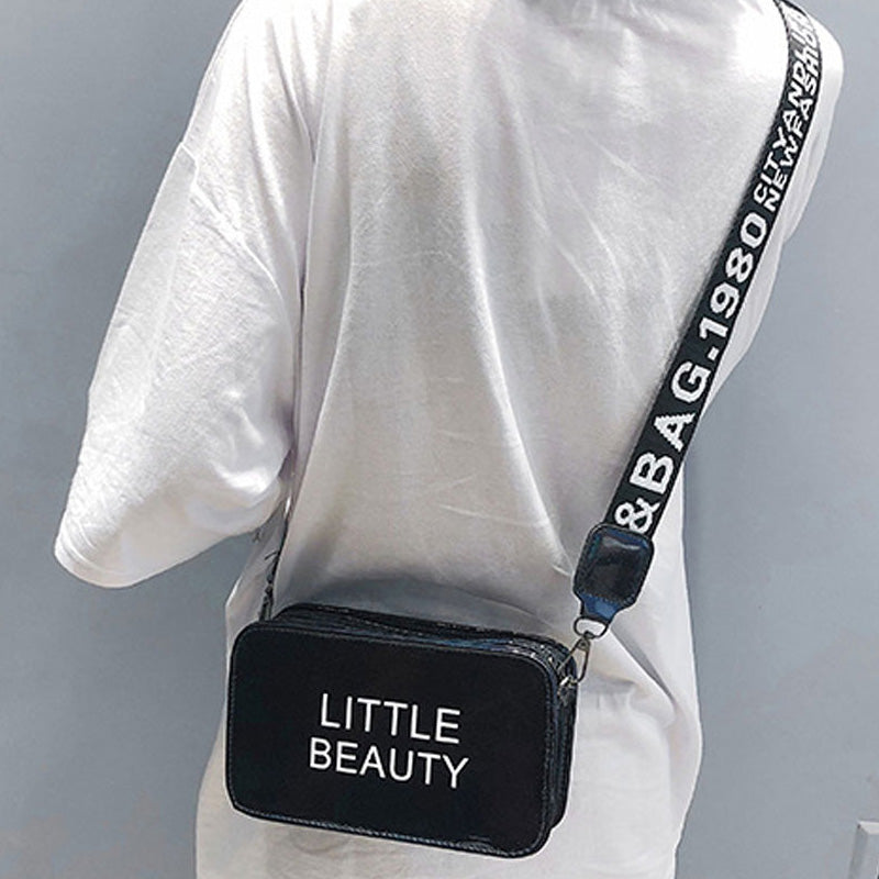 Korean Version Of The Wild Handbags Fashion Portable One Shoulder Messenger Bag Student Bag Small Bag Mini Bag Phone Bag - ebowsos