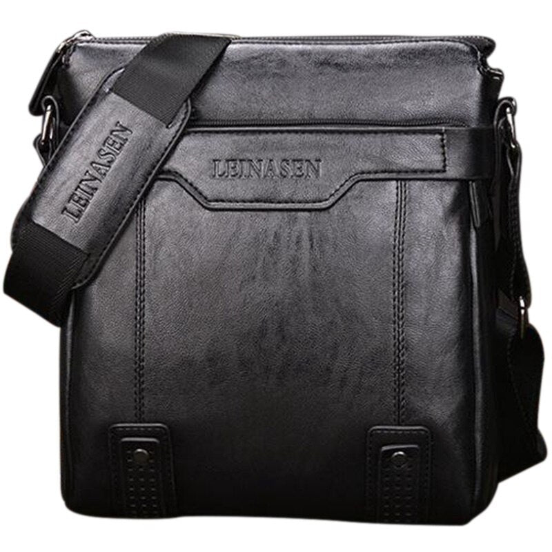 Leinasen Men Handbag Briefcase Men'S Shoulder Bag Male Messenger Bags Designer Handbags Crossbody Bags For Men Travel Bag - ebowsos