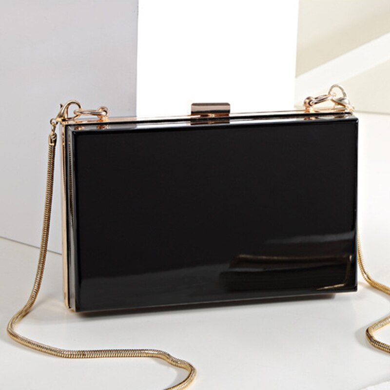 Luxury Acrylic Fashionable Transparent Evening Clutches Shoulder Bags Handbag For Women Ladies Gift Ideal - ebowsos