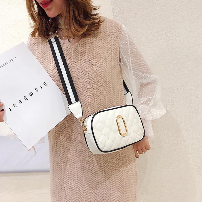 Luxury Clutch Strap Female Satchel Women Bag Small Square Bag Design Women'S Handbags Messenger Bag Shoulder Strap Bag - ebowsos