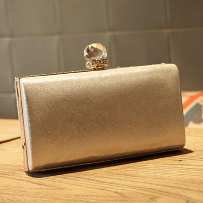 Luxury Shiny Diamond Evening Bag Women Chain Purse Fashion Crystal Acrylic Clutches Banquet Socialite Ladies Handbag Sac - ebowsos