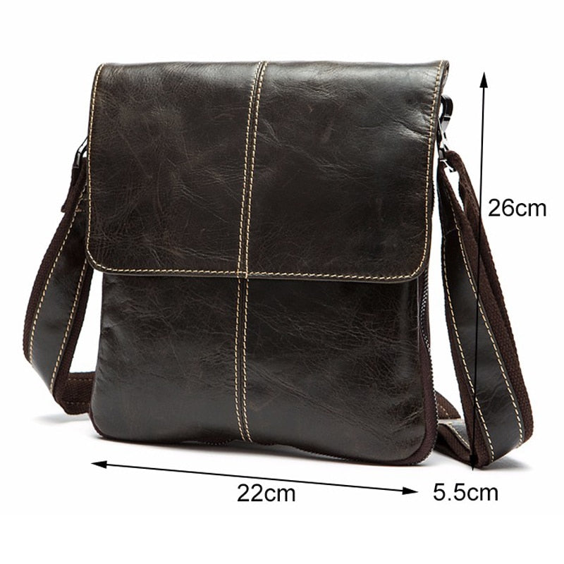 MVA Famous Brand Casual Men Bag Business Leather Men Messenger Bags Vintage Shoulder Crossbody Bag For Male DropShipping - ebowsos