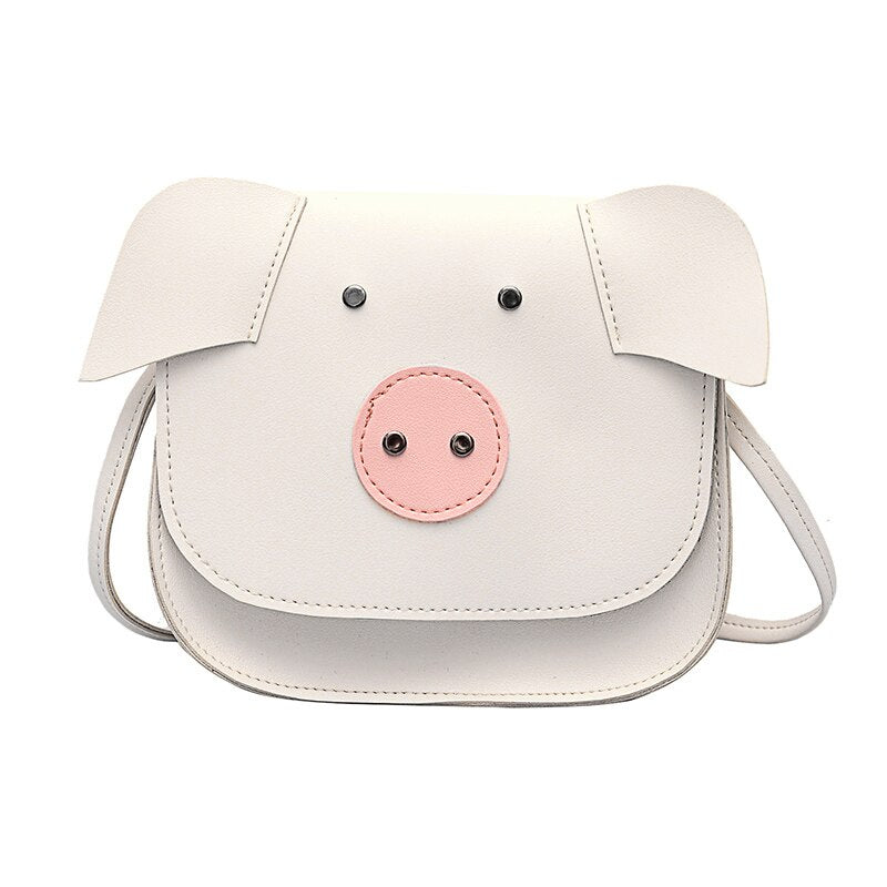 Mini Kids Purses Girls Handbag Cute Pig Children Shoulder Bags Messenger Bag Kids Princess Bags - ebowsos