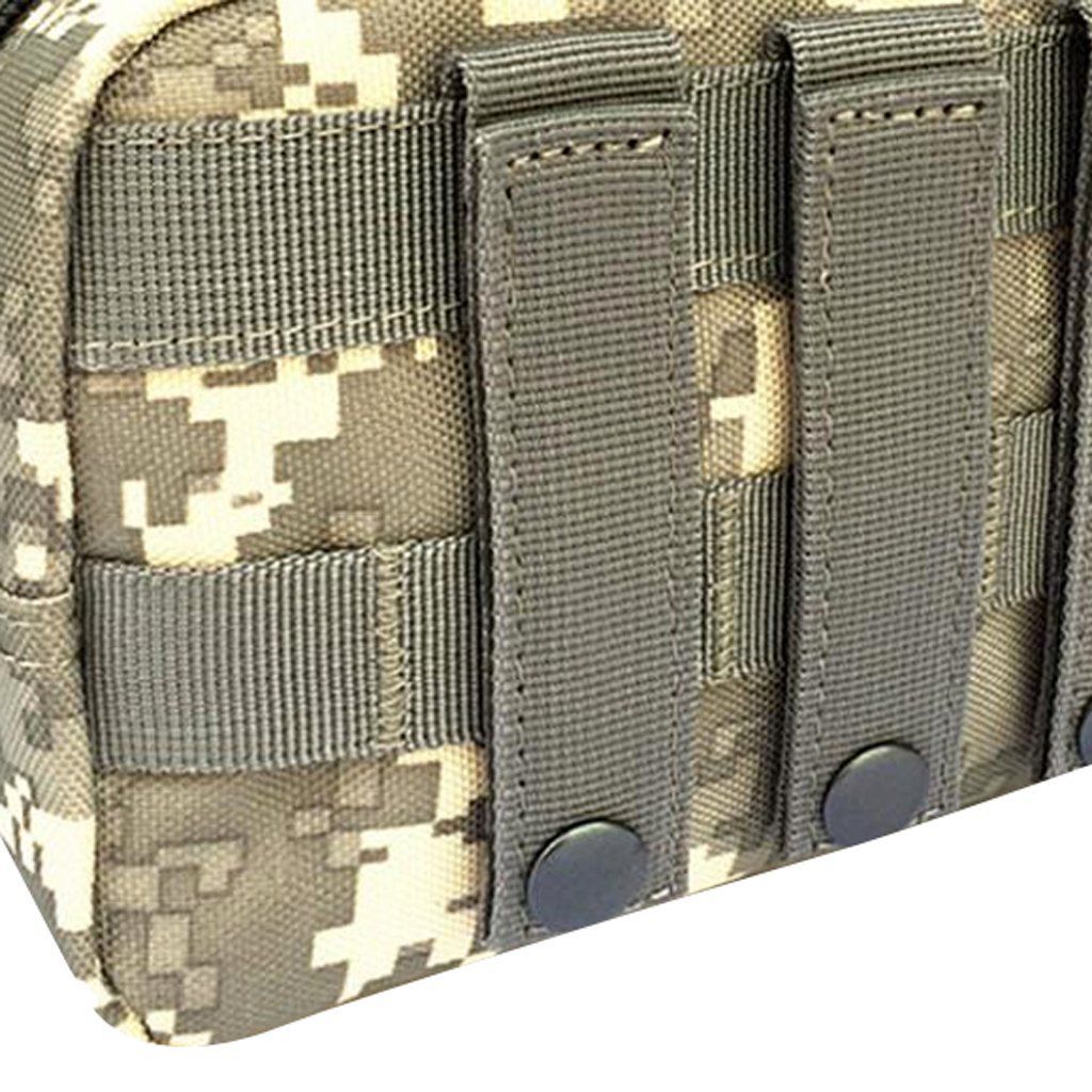 Molle Pouch Belt Pouch First Aid Bag Medical Emergency Bag Outdoor Sport Traveling Pouch - ebowsos