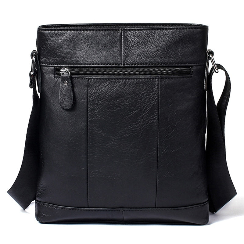 Mva Leather Shoulder Bag Large Capacity Messenger Bag Business Messenger Bag Fashionable Bag - ebowsos