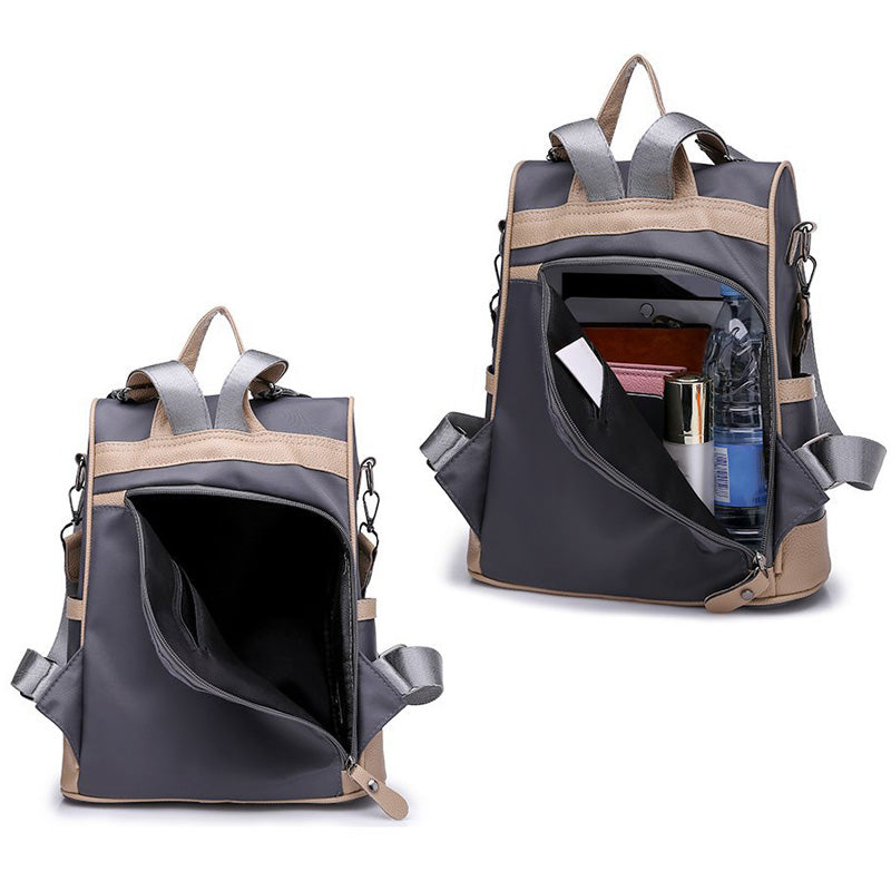New Fashion Versatile Shoulder Backpack Fresh And Simple Travel Backpack Oxford Bag - ebowsos