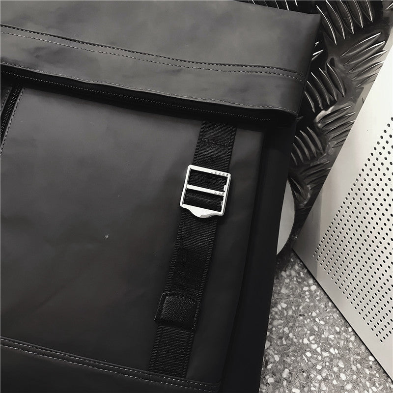 New School Fashion Men Backpack Bag Water Proof Backpack Men Trend Travel Bag Business Multi-Function Student Bag - ebowsos